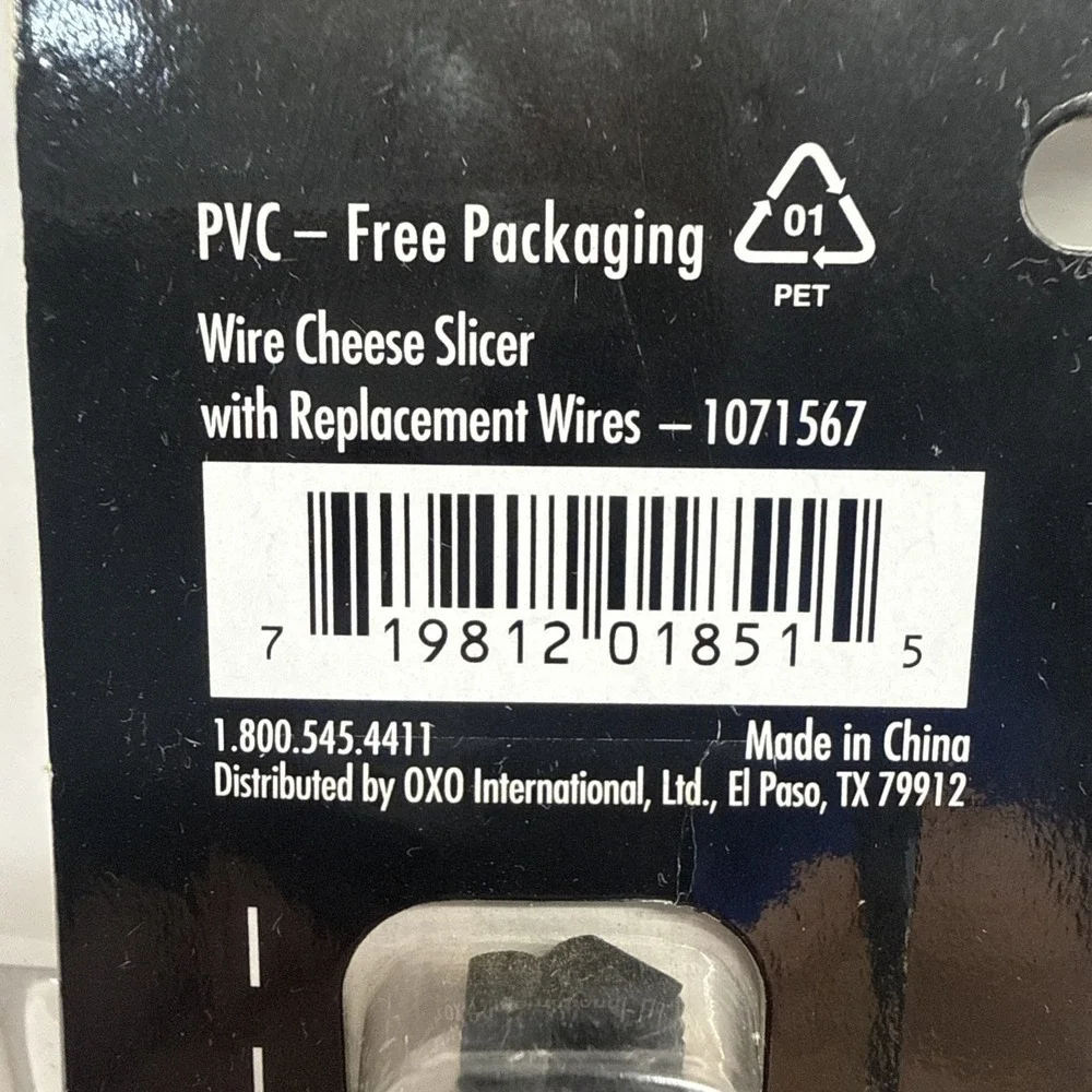 *NEW* OXO Good Grips Wire Cheese Slicer with 2 Replacement Wires Stainless Steel